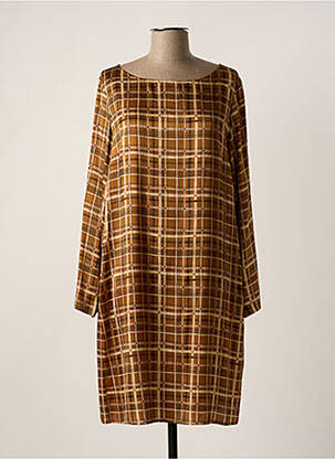 Rochie scurtă maro MOMONI femeie