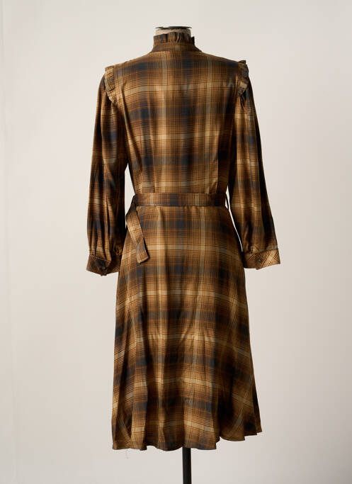 Rochie scurtă maro LA PETITE FRANCAISE femeie