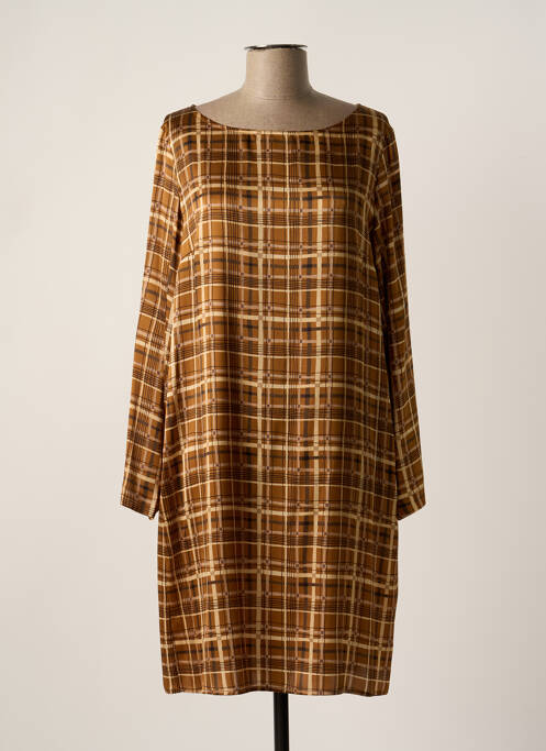 Rochie scurtă maro MOMONI femeie