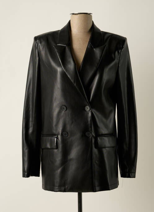 Geci din piele ecologică negru IMPERIAL femeie