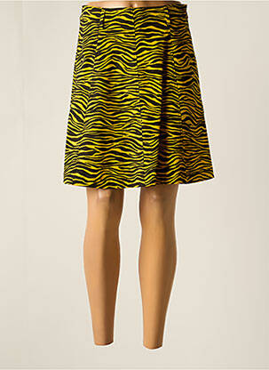 Fustă scurtă galben MAX&CO. femeie