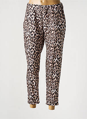 Pantalon slim maro PLEASE femeie