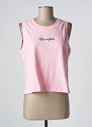 Top scurt roz CHAMPION femeie
