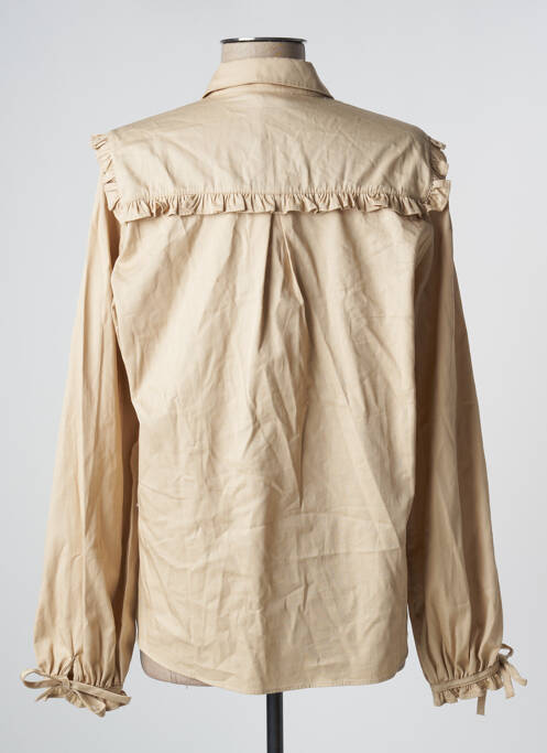 Cămașă bej DEUX. BY ELINE DE MUNCK femeie