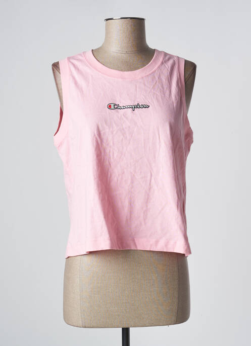 Top scurt roz CHAMPION femeie