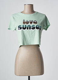 Tricou verde ONLY femeie