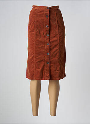 Fustă midi portocaliu LE FABULEUX MARCEL DE BRUXELLES femeie