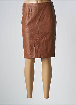 Fustă midi maro VILA femeie