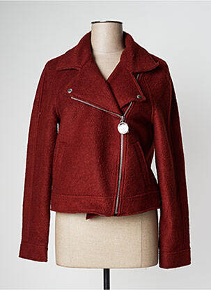 Palton scurt portocaliu ONLY femeie