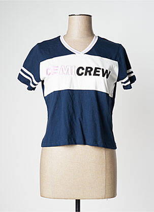 Tricou albastru CEMI femeie