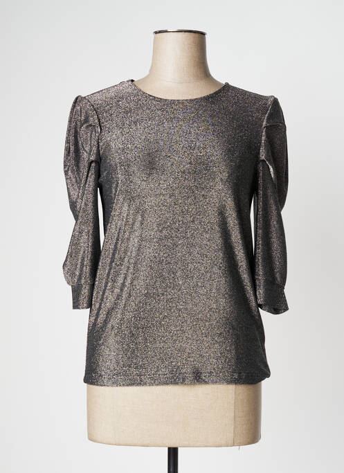 Top argintiu JACQUELINE DE YONG femeie