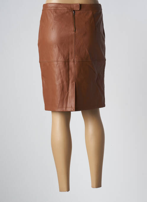 Fustă midi maro VILA femeie