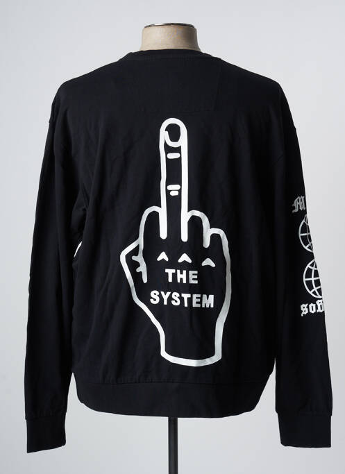 Hanorac negru JACK & JONES bărbat