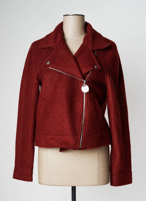 Palton scurt portocaliu ONLY femeie