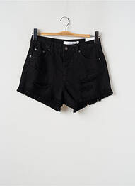 Șort negru SUBDUED femme