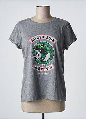 Tricou gri RIVERDALE femeie