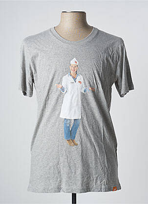 Tricou gri MORA bărbat