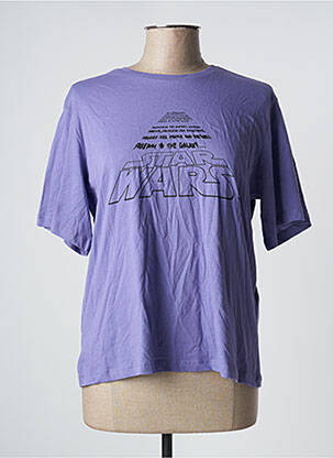 Tricou violet JACQUELINE DE YONG femeie