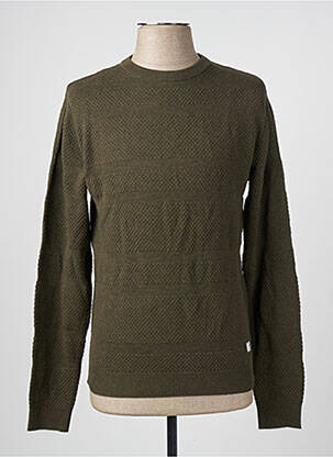 Pulover verde JACK & JONES bărbat