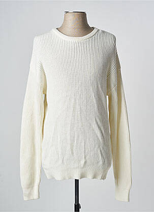 Pulover alb JACK & JONES bărbat