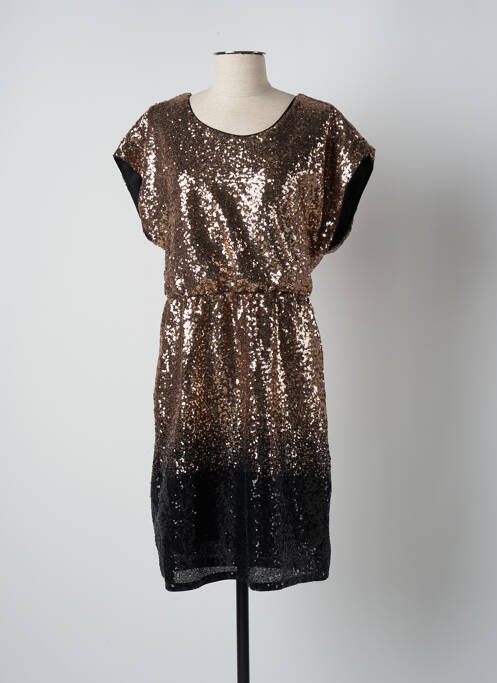 Rochie midi galben VILA femeie