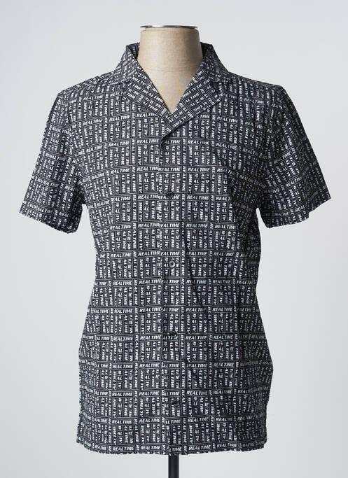 Cămașă cu mâneci scurte negru DYJCODE BY DENNIS PRAET  bărbat