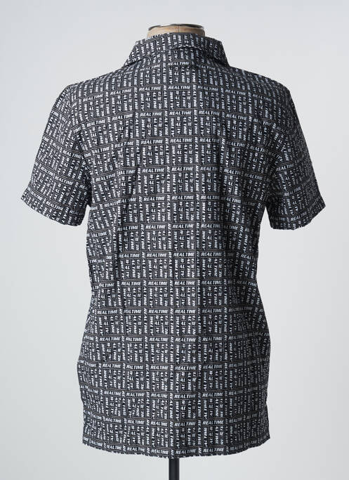 Cămașă cu mâneci scurte negru DYJCODE BY DENNIS PRAET  bărbat