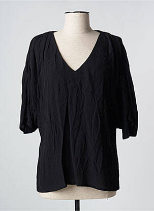 Top negru ASTRID BLACK LABEL femeie