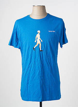 Tricou albastru CYCLO CLUB MARCEL  bărbat