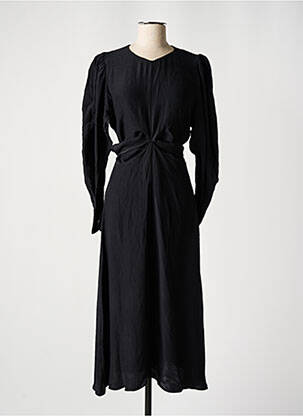 Rochie midi negru ASTRID BLACK LABEL femeie