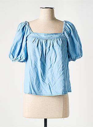 Bluză albastru MANGO femeie