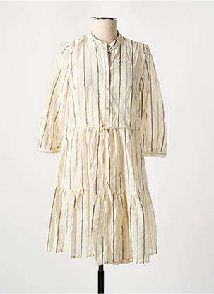 Rochie midi bej VERO MODA femeie