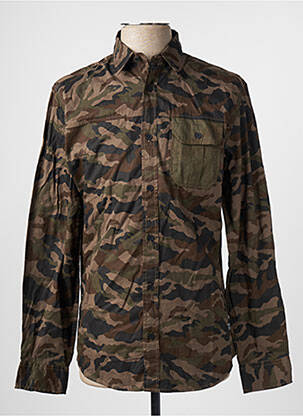 Cămașă cu mâneci lungi verde JACK & JONES bărbat