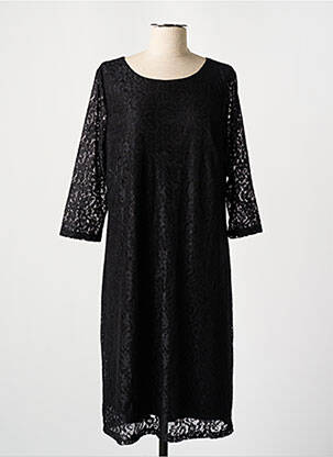 Rochie midi negru FRANSA femeie