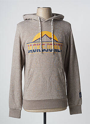 Hanorac cu glugă gri JACK & JONES bărbat