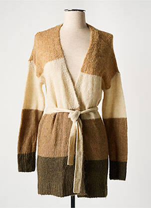 Vestă cu mâneci lungi maro VERO MODA femeie