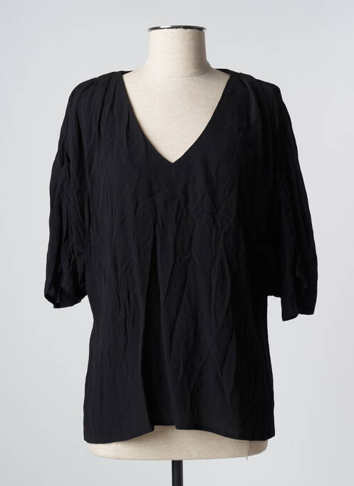 Top negru ASTRID BLACK LABEL femeie