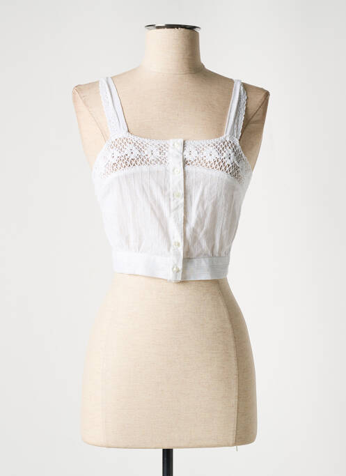 Top alb NA-KD femeie