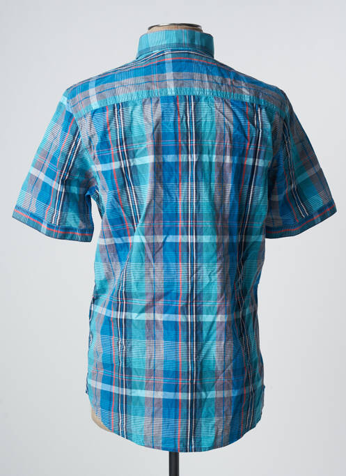 Cămașă cu mâneci scurte albastru TOM TAILOR bărbat