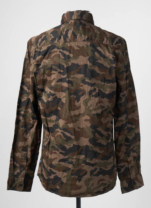 Cămașă cu mâneci lungi verde JACK & JONES bărbat