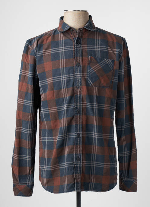 Cămașă cu mâneci lungi maro PETROL INDUSTRIES bărbat