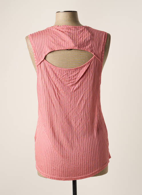Tricou roz DEUX. BY ELINE DE MUNCK femeie