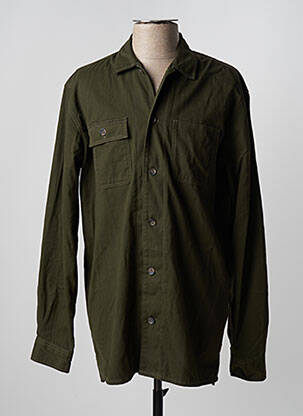 Cămașă cu mâneci lungi verde JACK & JONES bărbat