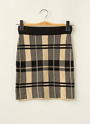 Fustă scurtă bej TALLY WEIJL femeie