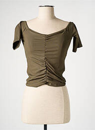 Tricou verde NOISY MAY femme
