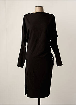 Rochie midi negru ASTRID BLACK LABEL femeie