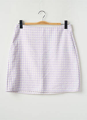 Fustă scurtă violet NOISY MAY femeie