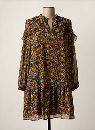 Rochie midi maro MANGO femeie