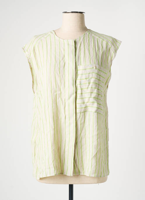 Cămașă bej MANGO femeie