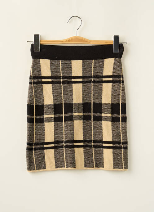 Fustă scurtă bej TALLY WEIJL femeie